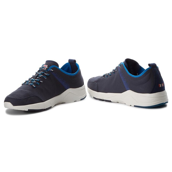 Napapijri Blue Polyester Athletic Sneakers