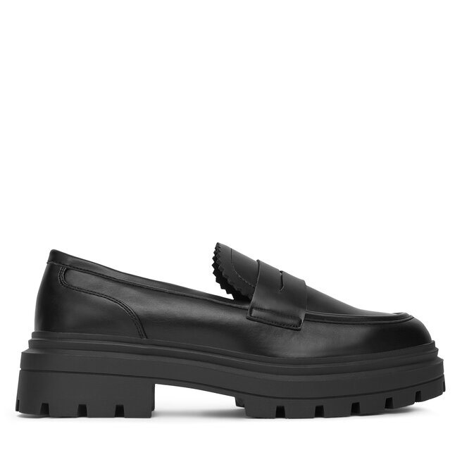 Loafersy DeeZee 58682-8 Czarny - kobiece