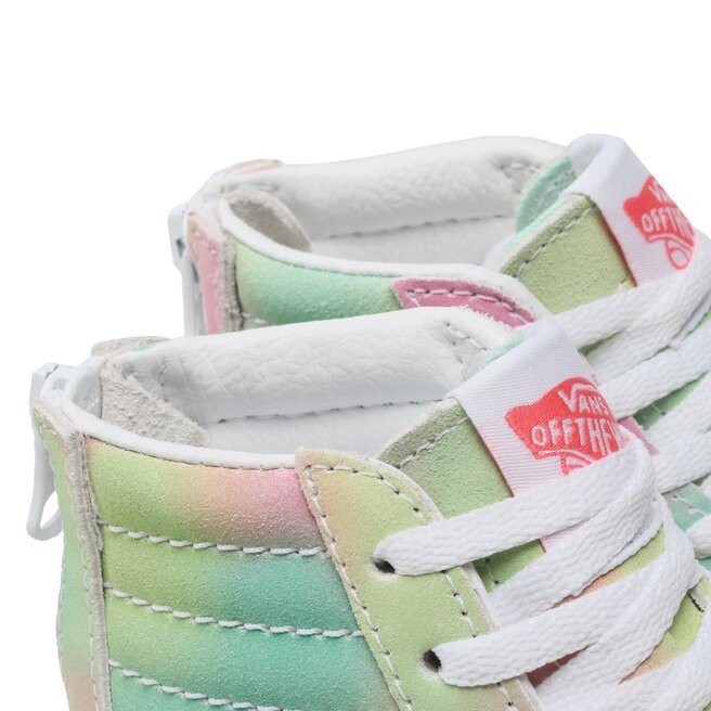Vans Сникърси Vans Sk8-Hi Zip VN0A4BUXZQP1 Rainbow Suede Pastel Mult