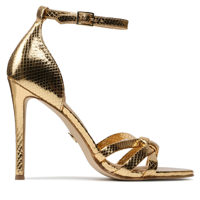 Sandály MICHAEL Michael Kors Brinkley Ankle Strap 40T1BNHA1M Gold ...