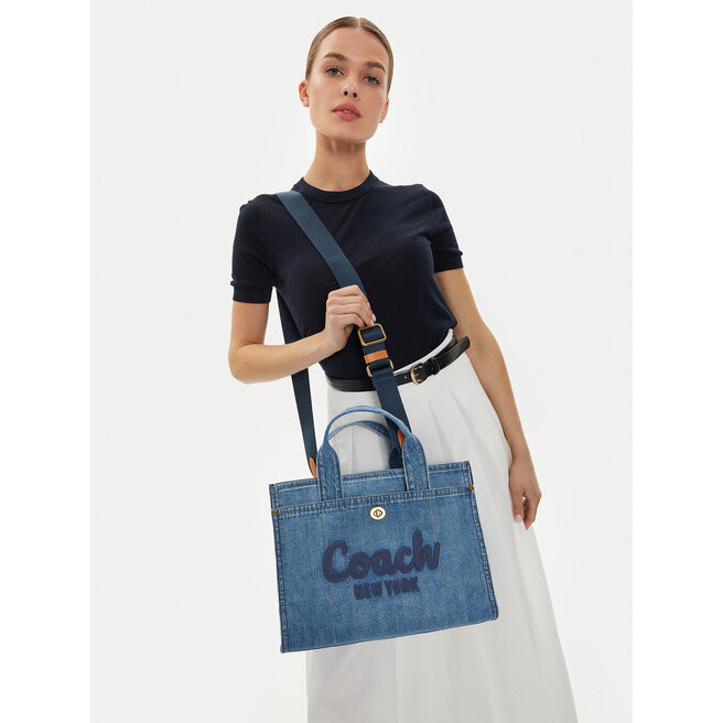 Torebka Coach Cargo CR657 B4/IN Niebieski -