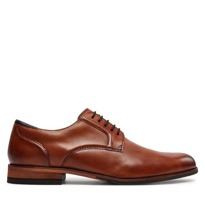 Półbuty Clarks Craftarlo Lace - Brązowy