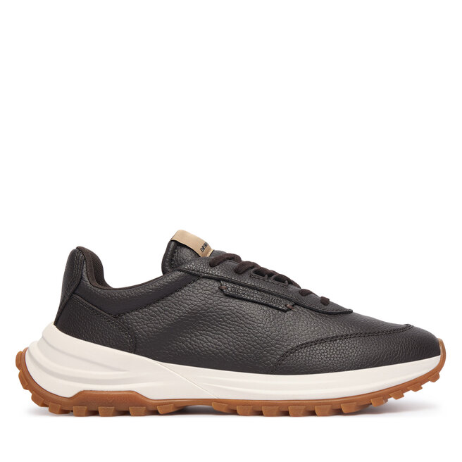 Sneakersy Emporio Armani EM007301 AF29401 Brązowy