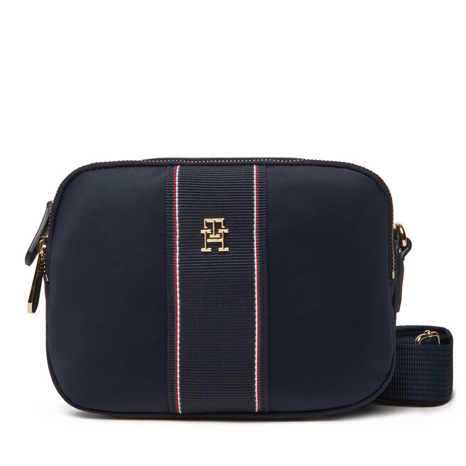 Torebka Tommy Hilfiger Poppy Camera Bag Corp - Granatowy
