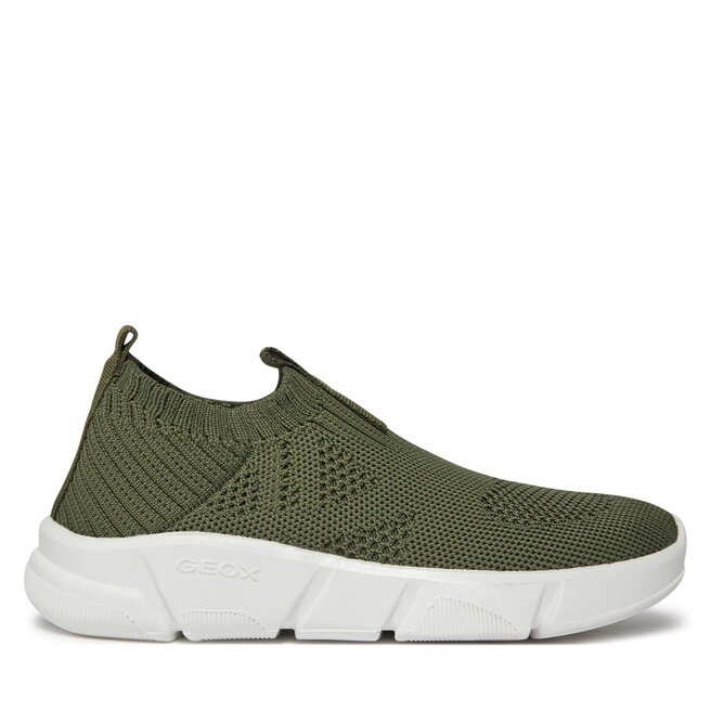 Sneakersy Geox J Aril Boy J02DMA 0006K - Zielony