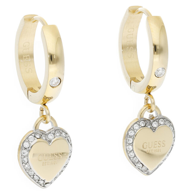 Kolczyki Guess JUBE01 - Złoty
