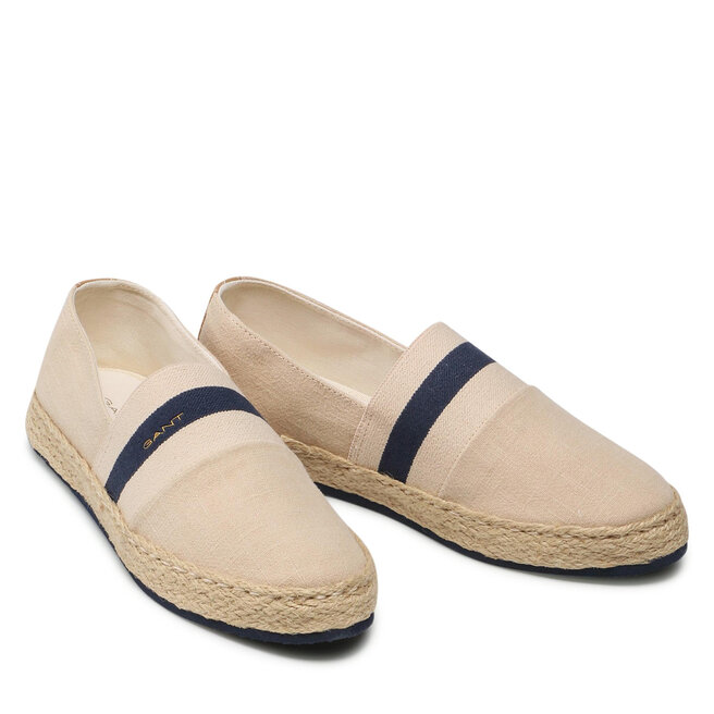 Espadrilles Gant Raffiaville 24569725 Beige Earth G106 Eschuhe de