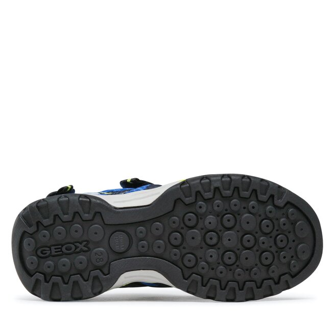 Geox Сандали Geox J Borealis Boy J250RB014MEC4344 S Royal/Lime