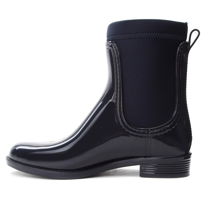 Tommy hilfiger material mix rain boot new arrivals