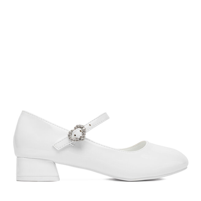 Baleriny JENNY CEO-CM250408-18A Biały -
