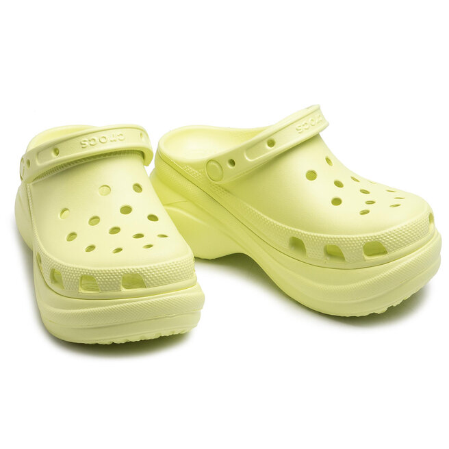 Παντόφλες Crocs Classic Bae Clog W 2063023U4 Lime Zest epapoutsia.gr
