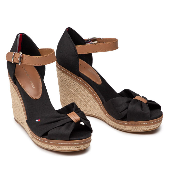 Tommy Hilfiger Espadrilky Tommy Hilfiger Elena 56D FW0FW00905 Black 990