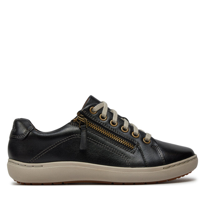 Sneakersy Clarks Nalle Lace - Czarny