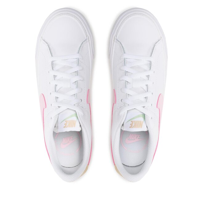 Nike Pantofi Nike Court Legacy (GS) DA5380 115 White/Pink Foam/Sesame