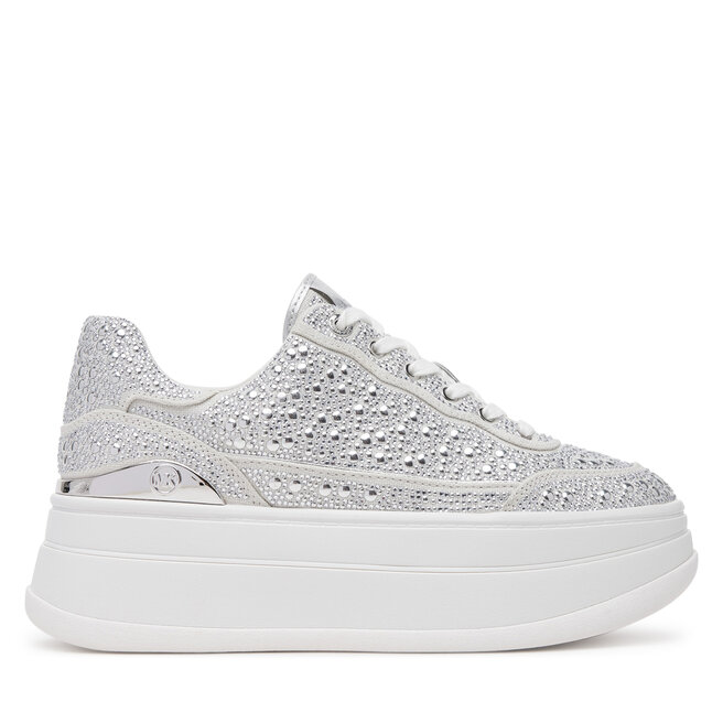 Sneakersy MICHAEL Michael Kors Hayes - Srebrny