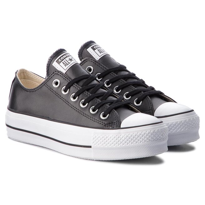 Converse Кецове Converse Ctas Lift Clean Ox 561681C Black/Black/White