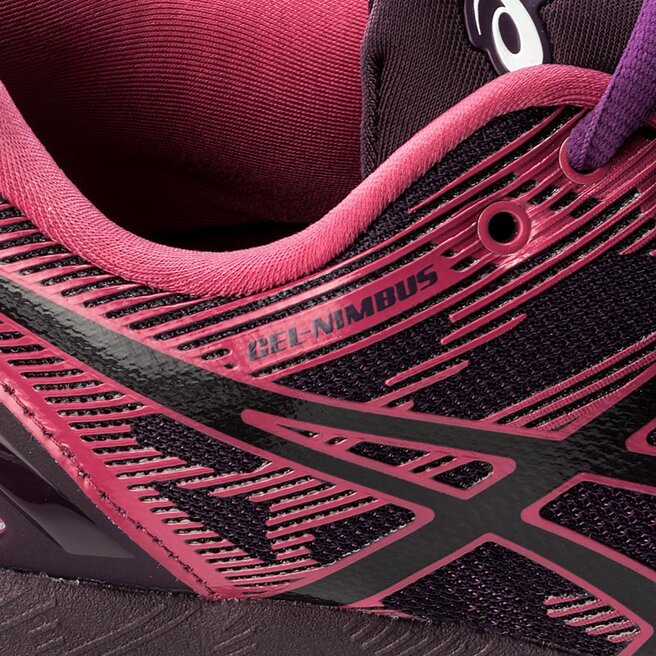 Asics gel nimbus outlet 19 black/cosmo pink/winter bloom