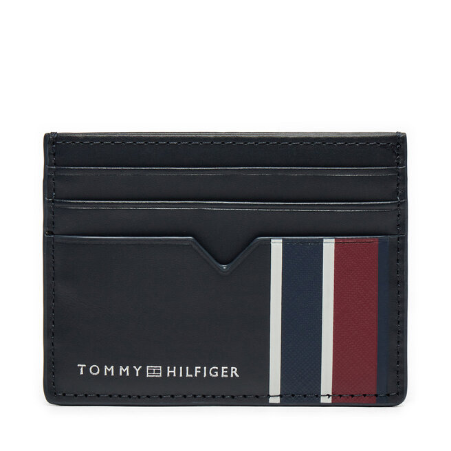Etui na karty kredytowe Tommy Hilfiger Th Corp Cc Holder - Granatowy