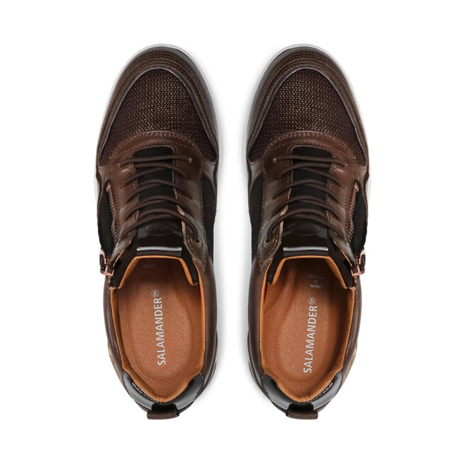 Salamander Сникърси Salamander Claria 32-34501-44 Brown/Metallic Brown