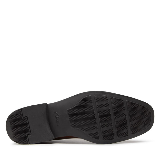 Clarks tilden plain dark tan outlet