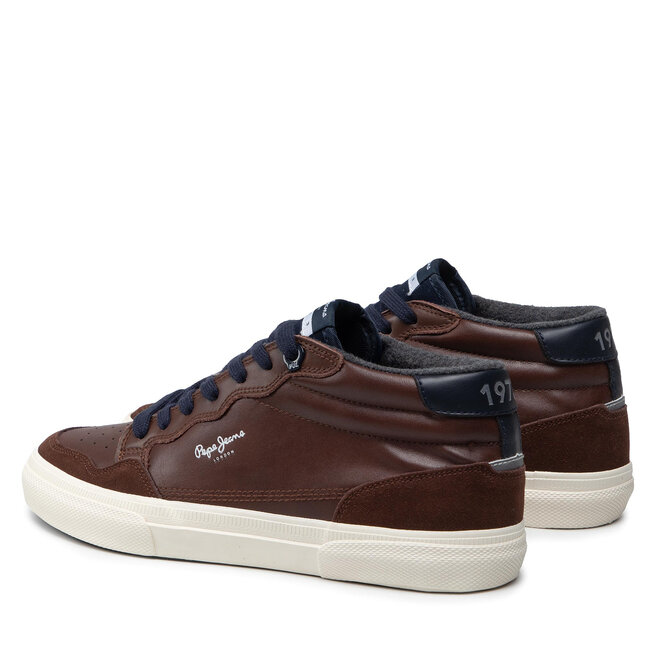 Pepe Jeans Sneakersy Pepe Jeans Kenton Original Low PMS30802 Brown 878