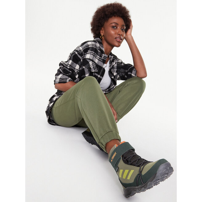 adidas Pantofi adidas Terrex Snow Cf R.Rdy K GZ1178 Focoli/Puloli/Impora