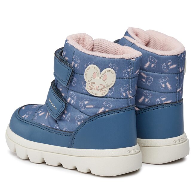 Geox Cizme de zăpadă Geox B Willaboom Girl B A B365AC 000MN C4005 S Avio
