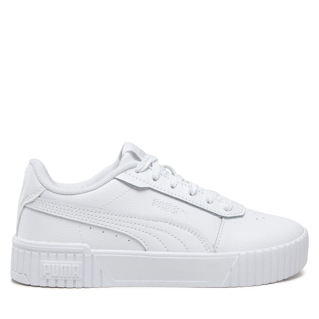 Puma Сникърси Puma Carina 2.0 Jr 386185 02 Puma White/White/Silver
