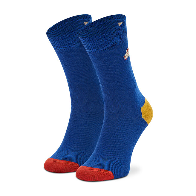 Κάλτσες Ψηλές Παιδικές Happy Socks KBECR01-6300 Μπλε