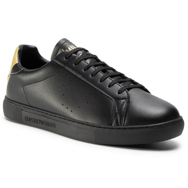 Кроссовки для города Emporio Armani X4X316-XM741-K001 для мужчин Чёрный -  купить в Киеве, Украине в магазине Intertop: цена, фото, отзывы