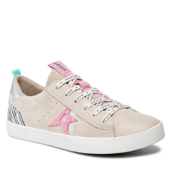 Geox Сникърси Geox J Kilwi G. A J25D5A 022BC C5000 S Beige