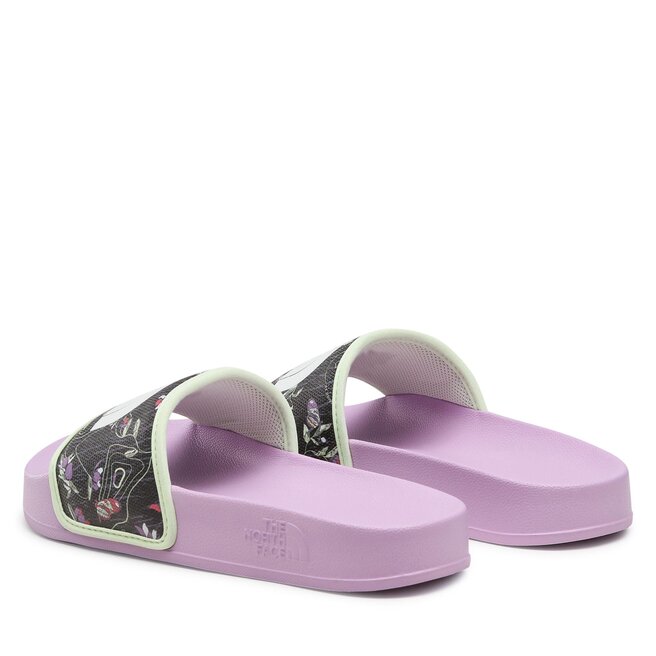 The North Face Ciabatte The North Face Base Camp Slide III NF0A4T2SIHD-050 Lupine/Iwd Print Tnfblack
