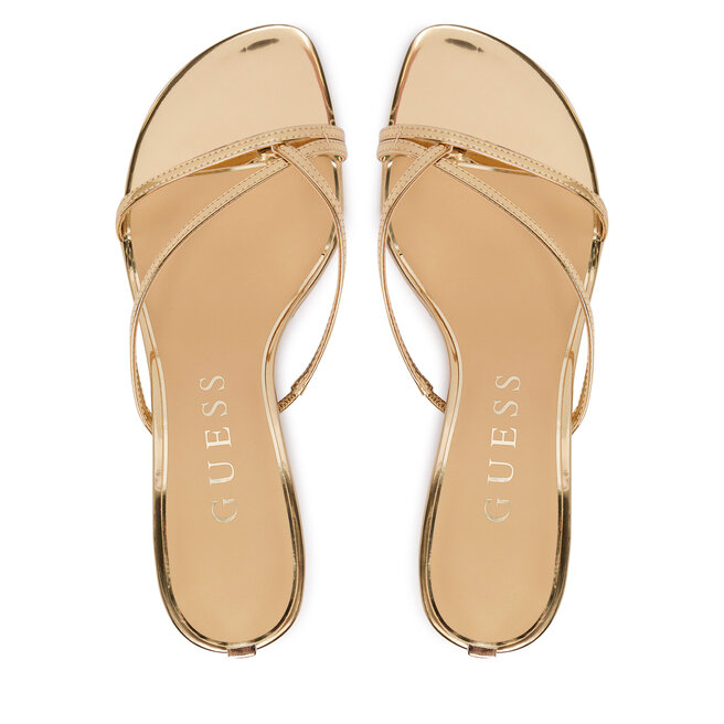 Japonki Guess FLJGZY LEL03 Złoty -