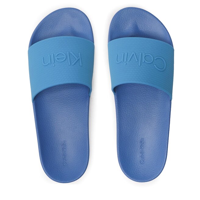 Calvin Klein Ciabatte Calvin Klein Pool Slide Rubber HM0HM00636 Ultra Blue C66