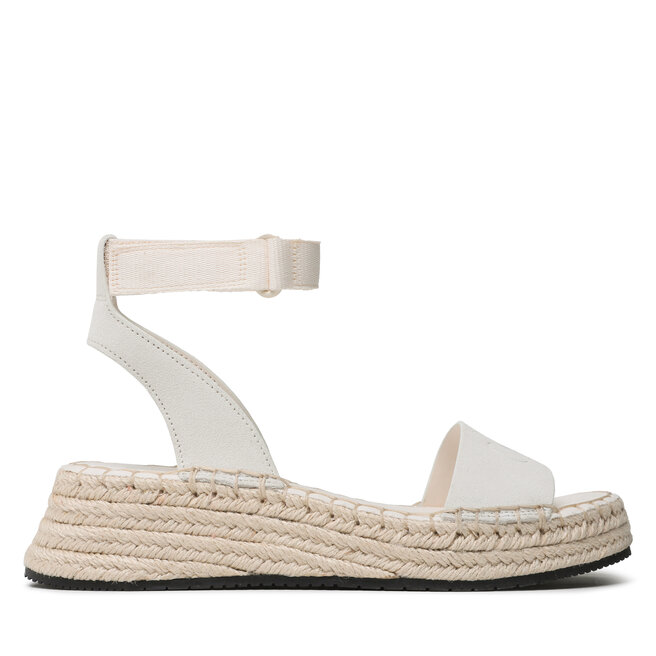 Calvin Klein Jeans Еспадрили Calvin Klein Jeans Sport Wedge Rope Su Con YW0YW00977 Ancient White YBR