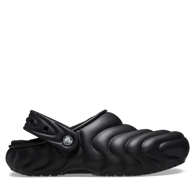 Klapki Crocs Classic Lined Overpuff Clog - Czarny