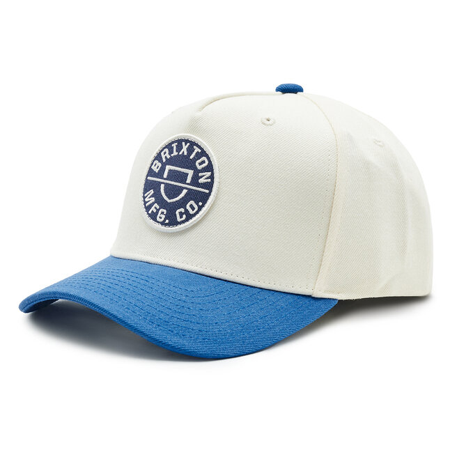 Brixton Καπέλο Jockey Brixton Crest C Mp 11001 Whitecap/Pacific Blue