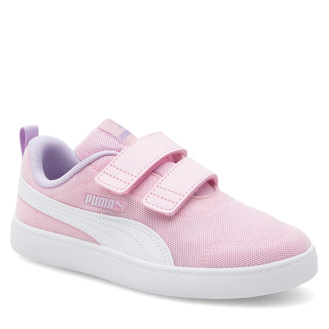Pink Mesh PS 37175808 Puma V2 Courtflex V Sneakers