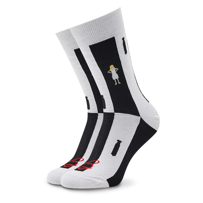 

Високі шкарпетки unisex Stereo Socks, Білий