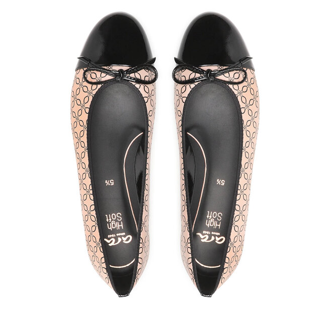 Ara Balerinke Ara 12-43721-18 Schwarz/Nude/Schwarz
