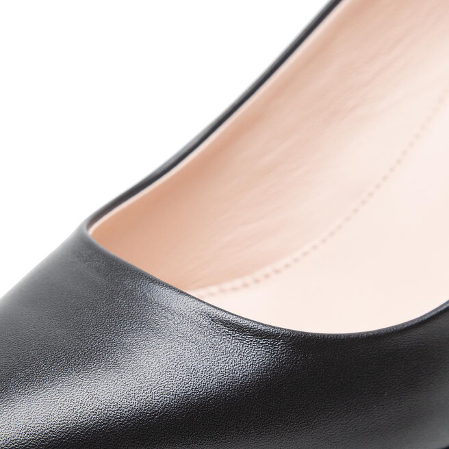 Hugo Обувки на ток Hugo Ines Pump 60-C 50480708 10227556 01 Black 001