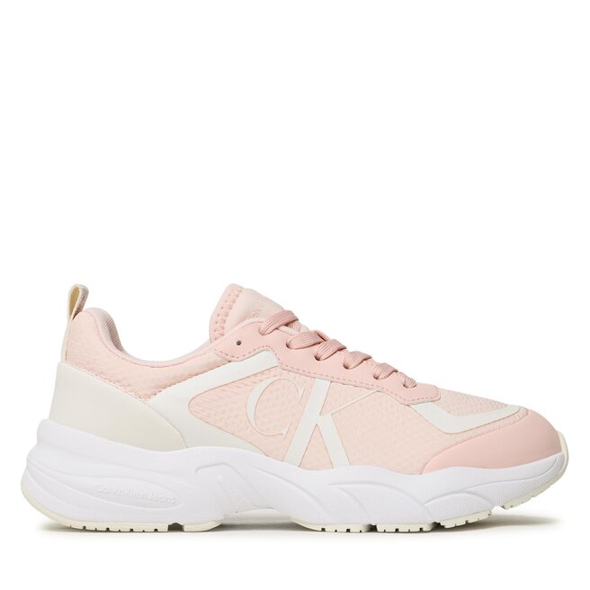 Calvin Klein Jeans Сникърси Calvin Klein Jeans Retro Tennis Over Mesh Wn YW0YW00946 Peach Blush/Creamy White 0JV