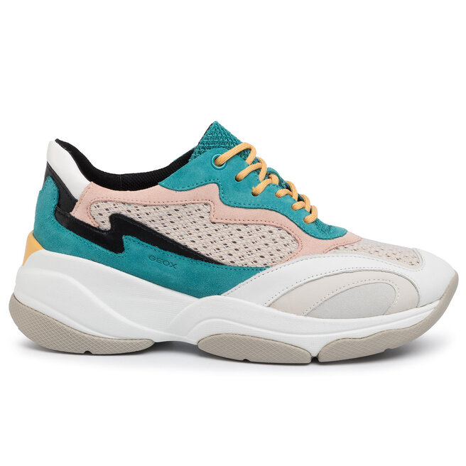 Sneakers D B D92BPB 02214 Turquoise/Lt Grey • Www.zapatos.es