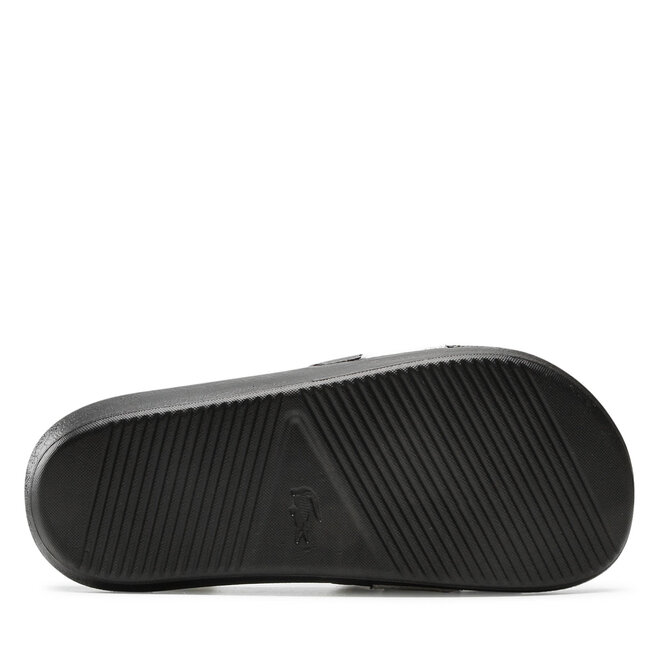 Pantoletten Lacoste Croco Slide 0721 1 Cfa 7 41CFA0011312 Blk Wht