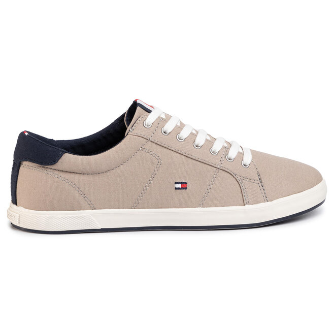 Tommy Hilfiger Tennis Tommy Hilfiger Iconic Long Lace Sneaker FM0FM01536AEP Stone BGE
