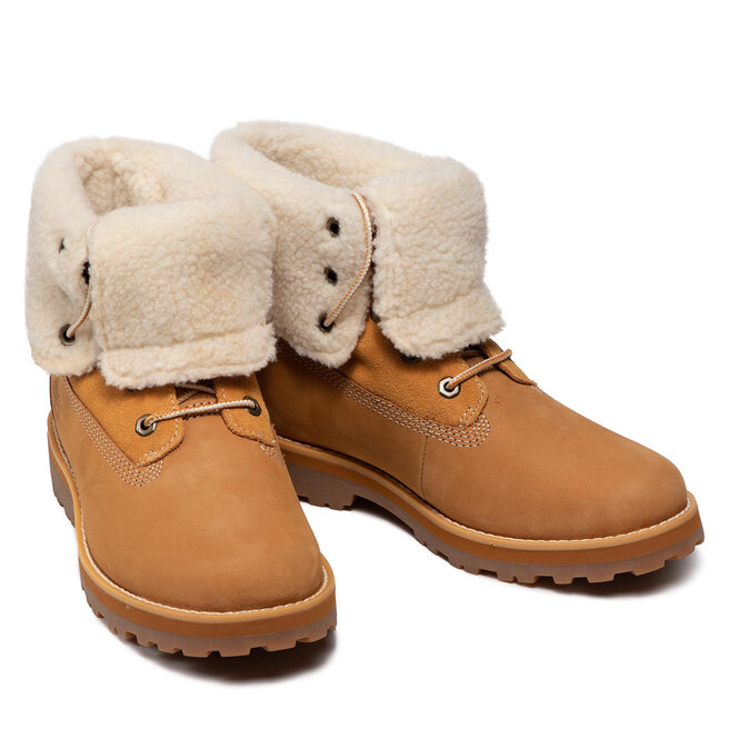 Timberland Polokozačky Timberland Courma Kid Shrl TB0A2NUH2311 Wheat Nubuck
