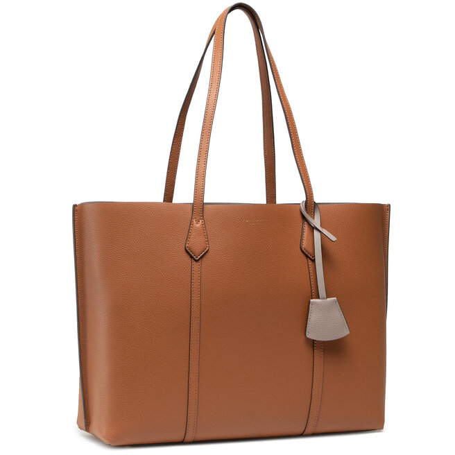 Torebka Tory Burch Perry Triple - Compartment Tote - Brązowy
