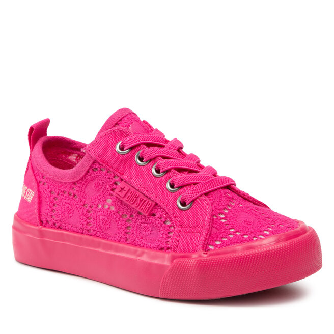 Πάνινα παπούτσια Big Star Shoes JJ374007 Fuchsia