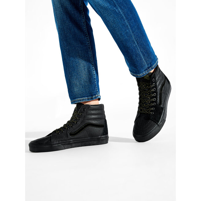 Vans Сникърси Vans Sk8-Hi VN0A4BVT1OJ1 Mono Patchwork Blackout