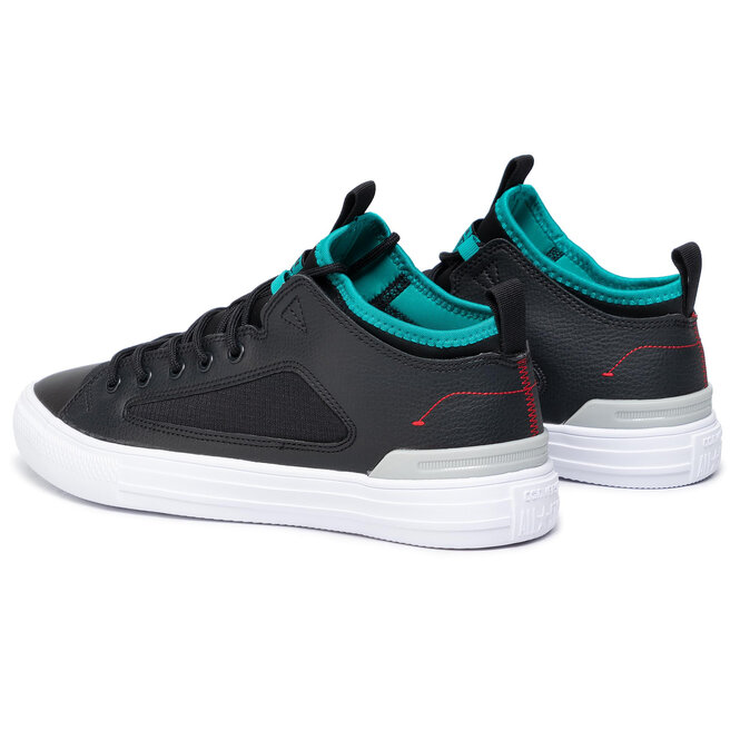 Laisvalaikio batai Converse Ctas Ultra Ox 165343C Black/White/Turbo Green •  Www.eavalyne.lt
